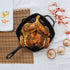 Victoria Cast Iron Grill Pan. Square Grill Pan, Seasoned with 100% Kosher Certified Non-GMO Flaxseed Oil, Black